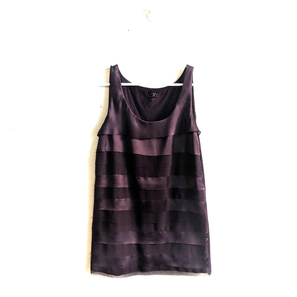 BOGO Ann Taylor Loft Dressy Purple Tank